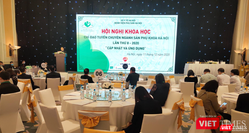 Hội nghị khoa học chỉ đạo tuyến chuyên ngành sản phụ khoa Hà Nội lần thứ 8 với chủ đề “cập nhật và ứng dụng” (Ảnh: Minh Thuý)