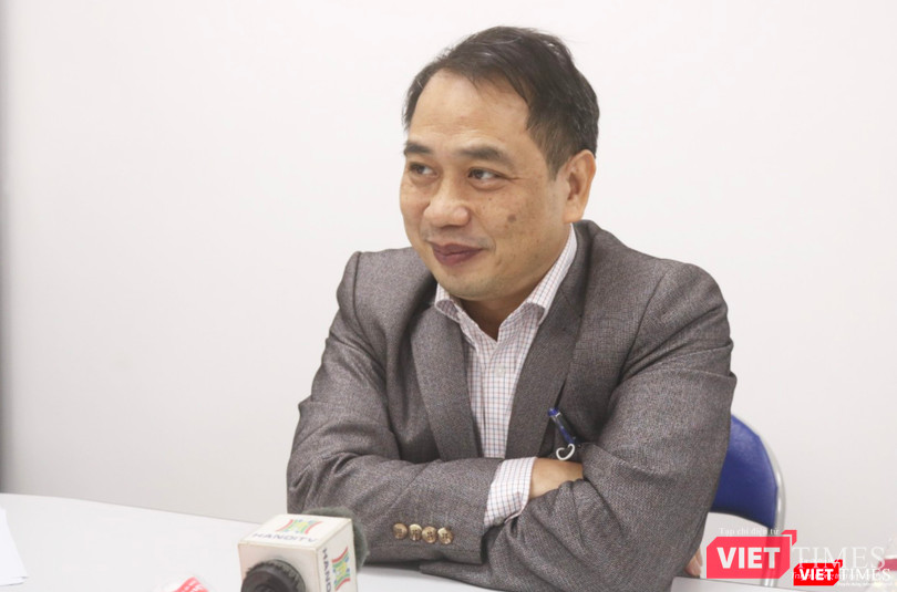 BS.CKII. Nguyễn Trung Cấp – Phó Giám đốc Bệnh viện Bệnh Nhiệt đới Trung ương (Ảnh: Minh Thuý)