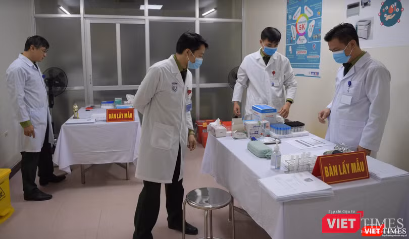 Học viện Quân Y đã chuẩn bị đầy đủ các trang thiết bị, cơ sở vật chất cho người tiêm thử nghiệm vaccine phòng COVID-19 (Ảnh: Minh Thuý)