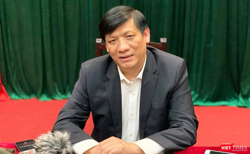 Thứ trưởng Bộ Y tế Nguyễn Thanh Long. Ảnh: Thanh Hằng 