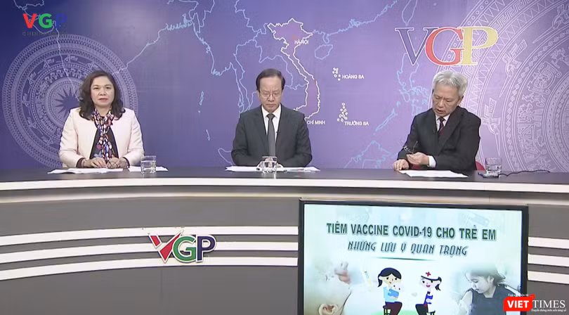 Toạ đàm tiêm vaccine COVID-19 cho trẻ em - những lưu ý quan trọng (Ảnh - Minh Thuý) 