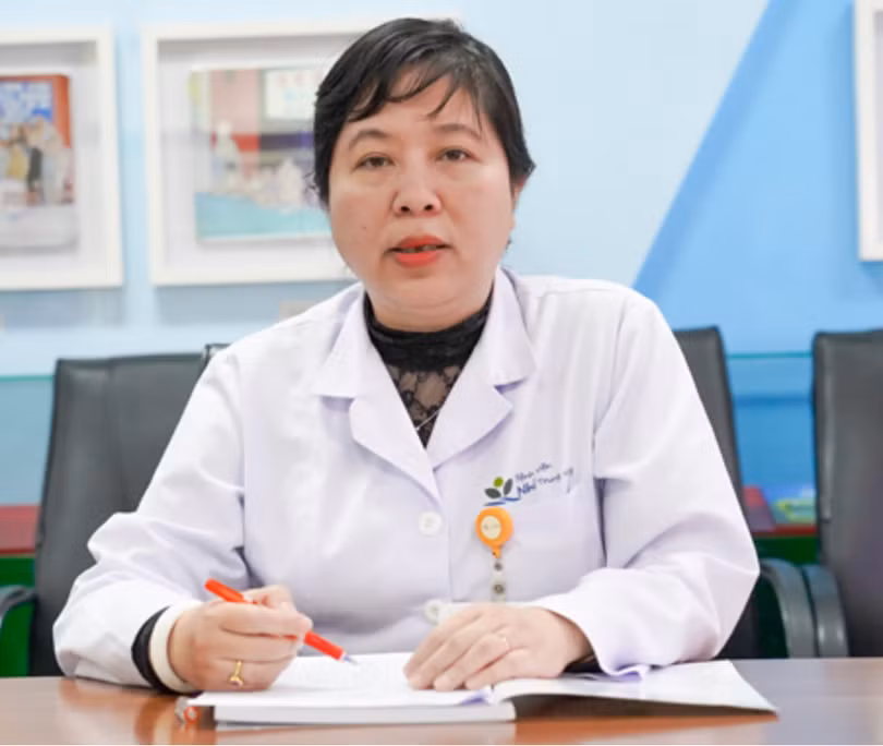 TS.BS. Lưu Thị Mỹ Thục – Trưởng Khoa Dinh dưỡng, Bệnh viện Nhi Trung ương (Ảnh - BVCC)