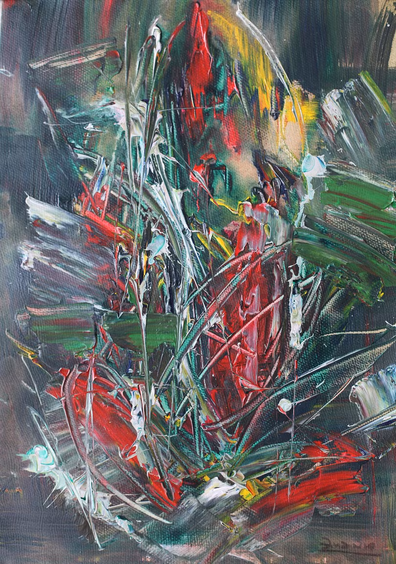 Tranh của họa sĩ Phạm Trần Quân