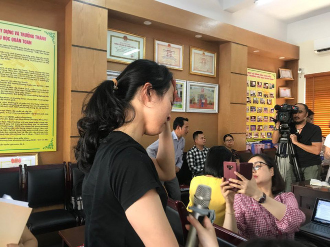 Cô giáo đánh học sinh ở Hải Phòng bị buộc thôi việc. Ảnh: Kênh14 