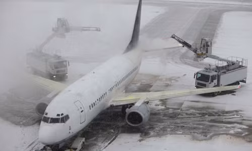 Bão tuyết hoành hành ở Mỹ khiến hàng nghìn chuyến bay bị hủy. Ảnh minh họa: Flight Centre