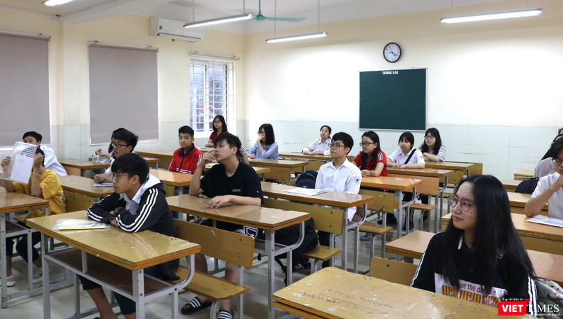 Học sinh trong lớp học. Ảnh: Minh Thúy