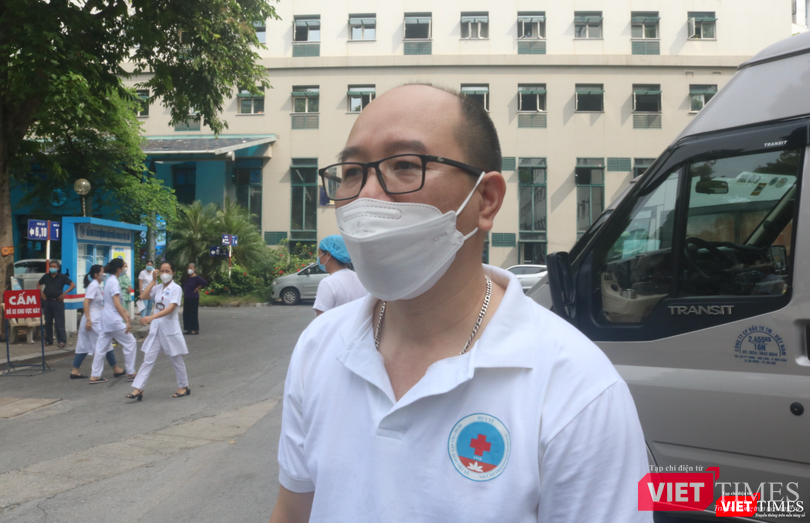 BS. Vũ Hoài Nam - Phó Trưởng Khoa Bệnh Nhiệt đới, Bệnh viện Hữu Nghị (Ảnh - Minh Thuý)