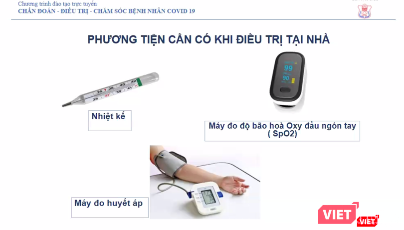 Phương tiện F0 cần có khi cách ly tại nhà (Ảnh - MT)