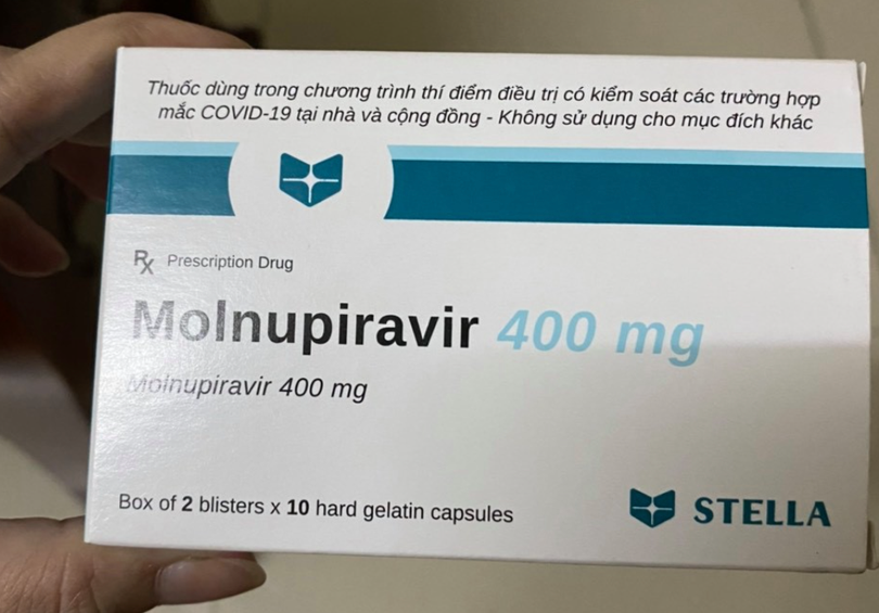Thuốc Molnupiravir (Ảnh - MH)