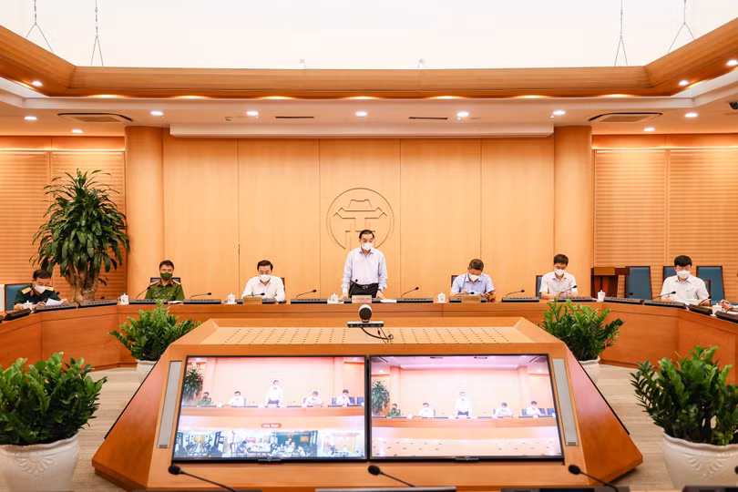 Toàn cảnh cuộc họp (Ảnh - Trung Nguyên)