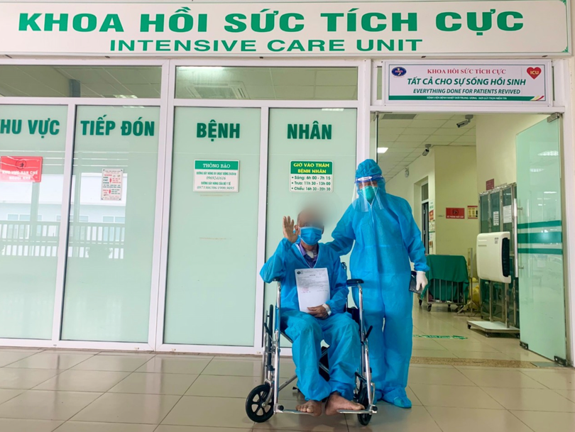 Sau nhiều ngày chống chọi với bệnh tật, bệnh nhân H. đã khoẻ mạnh (Ảnh - Đặng Thanh)