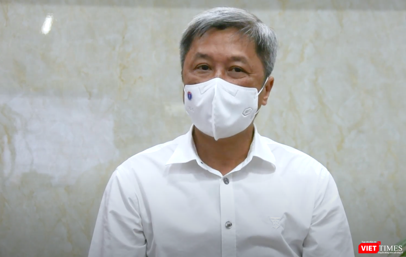 Thứ trưởng Bộ Y tế Nguyễn Trường Sơn (Ảnh - VT cắt từ video)