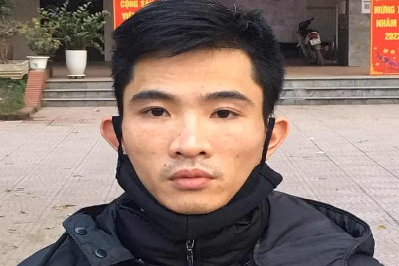 Đối tượng Nguyễn Trung Huyên (Ảnh: Công an Hà Nội)