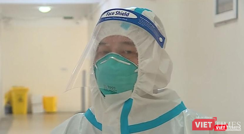 Ông Nguyễn Minh Quốc - Phó Giám đốc Trung tâm y tế quận Long Biên (Ảnh - MT)