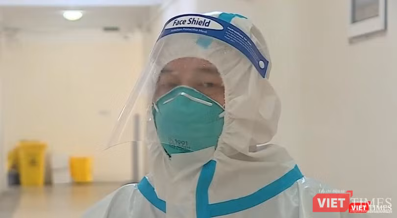 Ông Nguyễn Minh Quốc - Phó Giám đốc Trung tâm y tế quận Long Biên (Ảnh - MT)