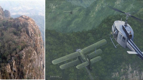 Máy bay trực thăng Bell đối đầu máy bay 2 tầng cánh Antonov-2.