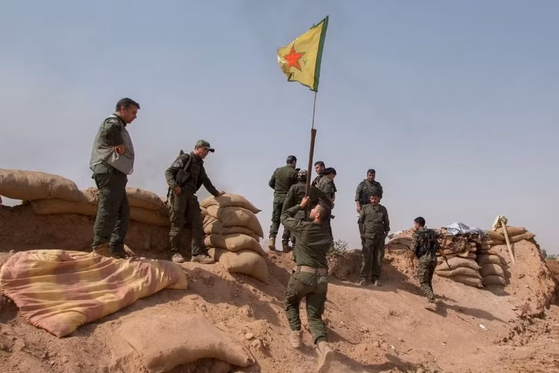 Lực lượng SDF tại miền bắc Syria.