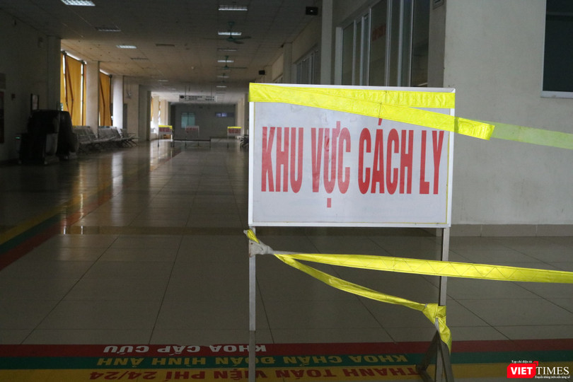 Khu vực cách ly (Ảnh - Minh Thuý) 
