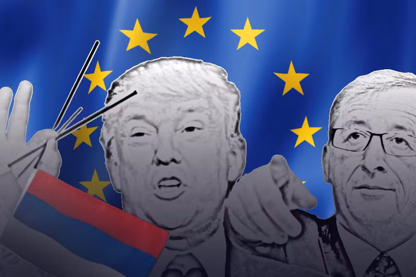 Mỹ và châu Âu thống nhất áp đặt các lệnh trừng phạt về kinh tế và ngoại giao với Nga.