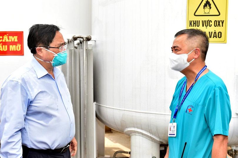 Theo PGS.TS. Nguyễn Lân Hiếu - Giám đốc Bệnh viện Đại Học Y Hà Nội - Bệnh viện là tuyến cuối trong bậc thang điều trị người bệnh COVID-19 tại khu vực TP. Hà Nội và một số tỉnh Bắc Ninh, Bắc Giang, Hải Phòng, Quảng Ninh và Lạng Sơn.