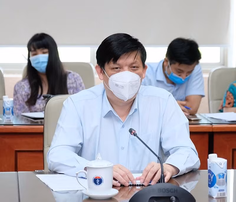 Bộ trưởng Bộ Y tế Nguyễn Thanh Long (Ảnh - Trần Minh)