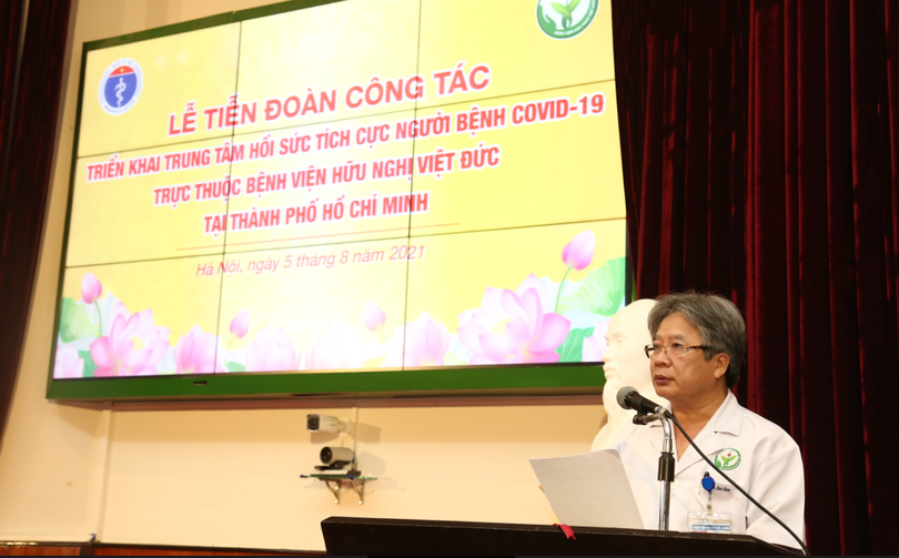 GS. TS. Trần Bình Giang – Giám đốc Bệnh viện Hữu nghị Việt Đức (Ảnh - BVCC)