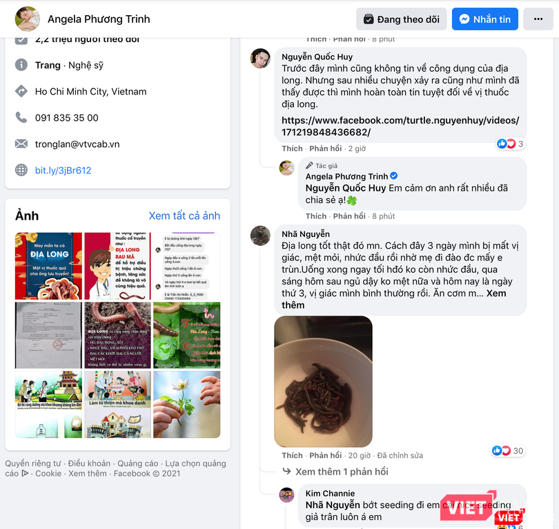 Nhiều người ủng hộ việc sử dụng địa long để chữa bệnh (Ảnh - VT) Nhiều người ủng hộ việc sử dụng địa long để chữa bệnh (Ảnh - VT)