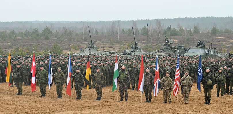 Quân đội Mỹ và NATO diễn tập tại Lithuania.