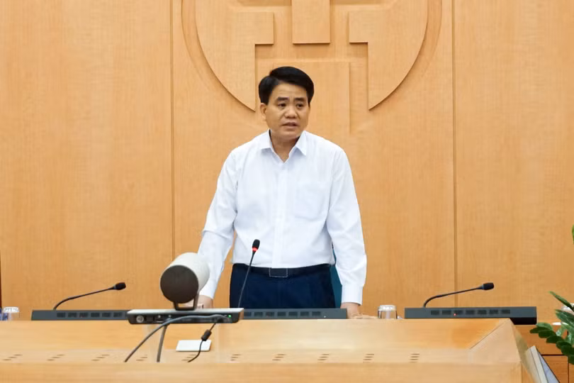 Ông Nguyễn Đức Chung – Chủ tịch UBND TP. Hà Nội. Ảnh: Nguyễn Khánh 