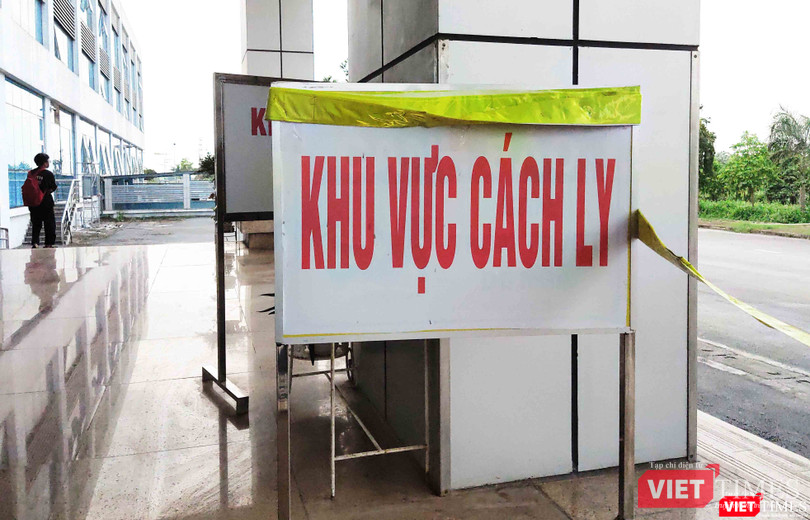 Khu vực cách ly (Ảnh: Minh Thuý)