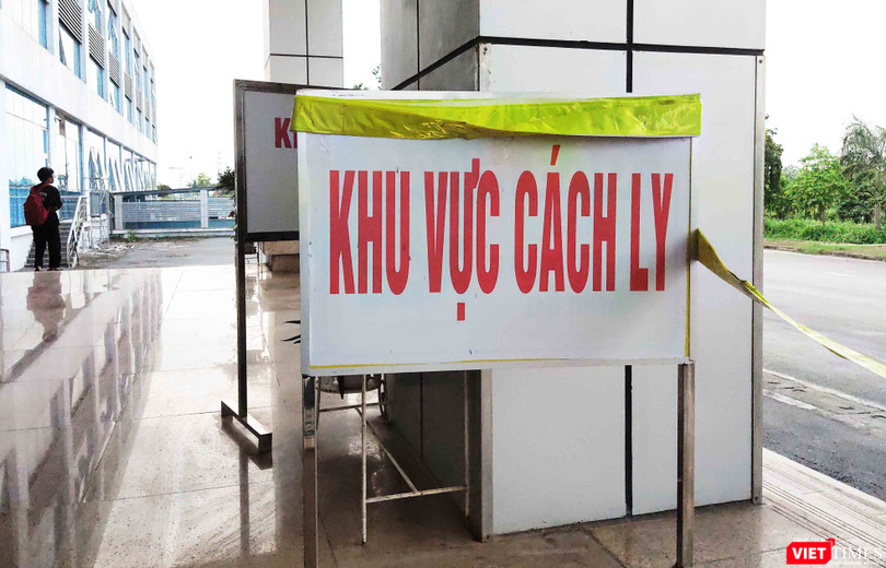 Khu vực cách ly tại Bệnh viện Bệnh Nhiệt đới Trung ương cơ sở 2. Ảnh: Minh Thúy 