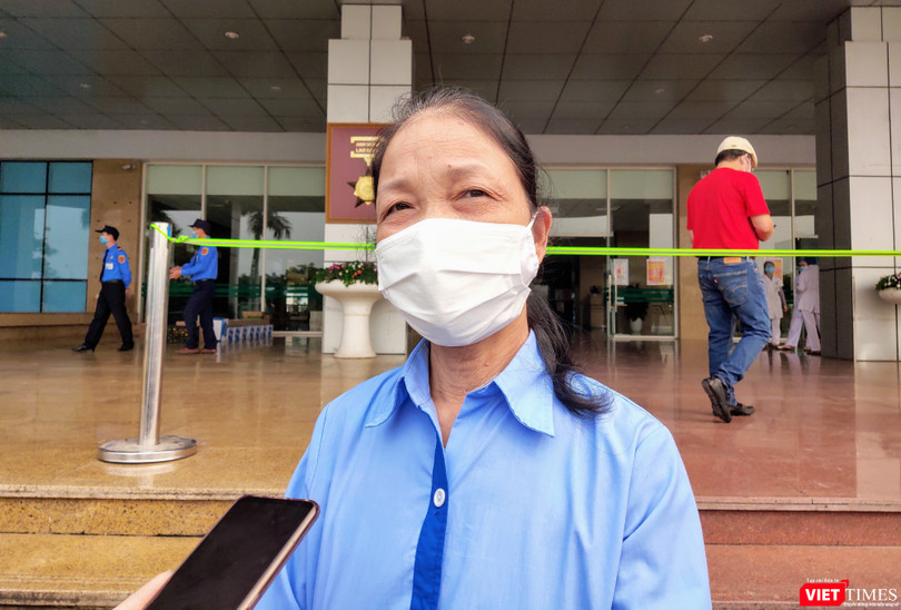 Bệnh nhân 200 mắc COVID-19 là nhân viên vệ sinh làm việc tại nhà ăn Bệnh viện Bạch Mai. Ảnh: Minh Thúy 