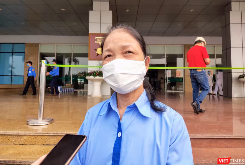 Bệnh nhân 200 mắc COVID-19 là nhân viên vệ sinh làm việc tại nhà ăn Bệnh viện Bạch Mai. Ảnh: Minh Thúy 