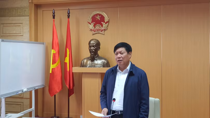 Thứ trưởng Bộ Y tế Đỗ Xuân Tuyên. Ảnh: Tuấn Dũng