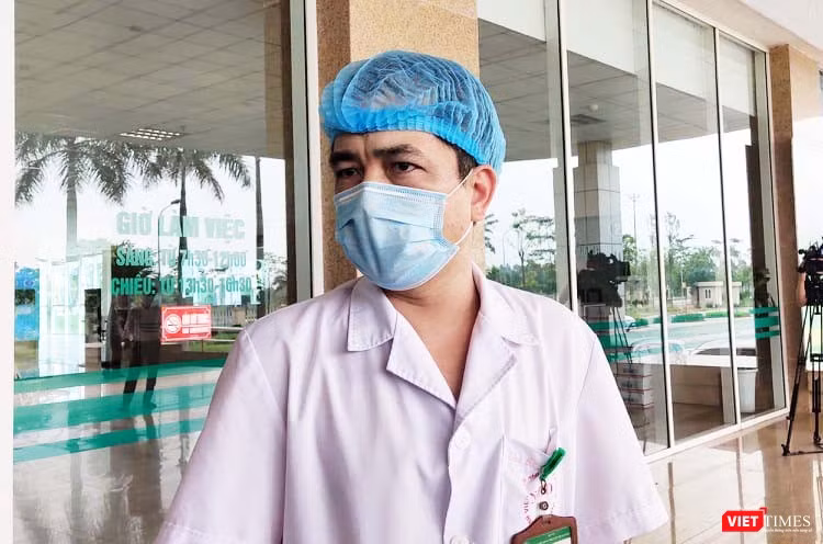 ThS. BS. Nguyễn Thanh Bình – Phó trưởng phòng Kế hoạch tổng hợp, Bệnh viện Bệnh Nhiệt đới Trung ương cơ sở 2. Ảnh: Minh Thúy 