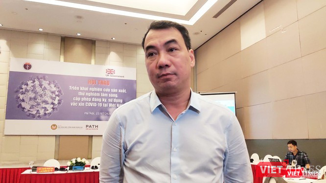 ông Nguyễn Ngô Quang - Phó cục trưởng Cục Khoa học Công nghệ và Đào tạo, Bộ Y tế (Ảnh: Minh Thuý)