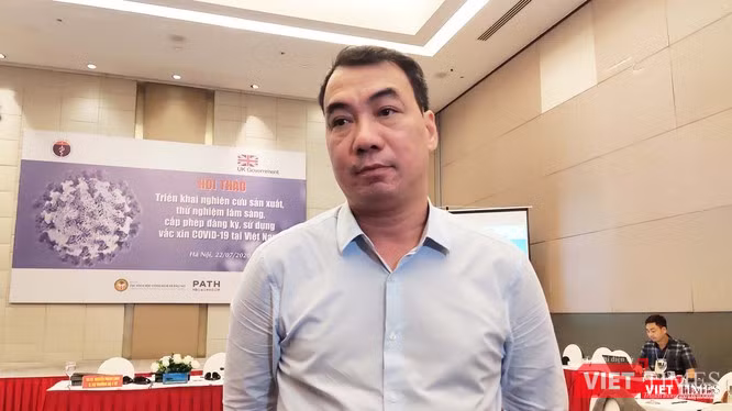 ông Nguyễn Ngô Quang - Phó cục trưởng Cục Khoa học Công nghệ và Đào tạo, Bộ Y tế (Ảnh: Minh Thuý)