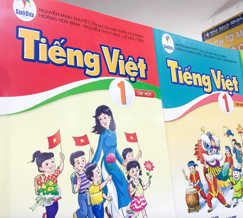 SGK Tiếng Việt 1 Cánh Diều (Ảnh: NSC) SGK Tiếng Việt 1 Cánh Diều (Ảnh: NSC)