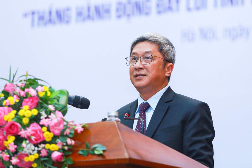 Thứ trưởng Bộ Y tế Nguyễn Trường Sơn (Ảnh: Đức Anh) 