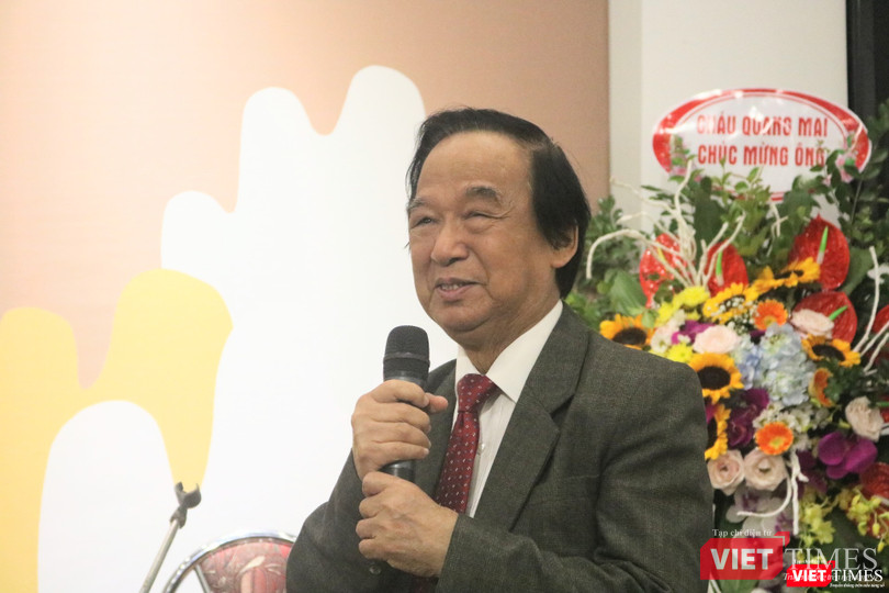 GS. Nguyễn Lân Dũng (Ảnh: Minh Thuý)