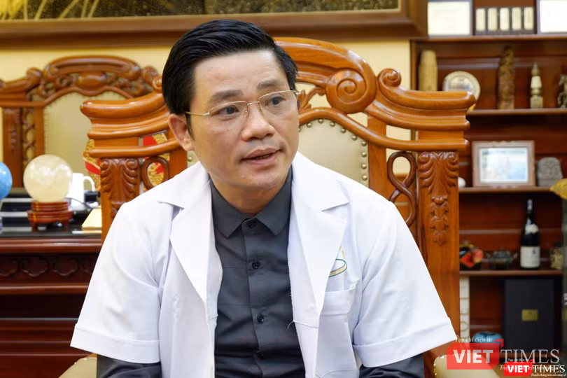 PGS. TS. Nguyễn Duy Ánh – Giám đốc Bệnh viện Phụ sản Hà Nội (Ảnh: Minh Thuý)