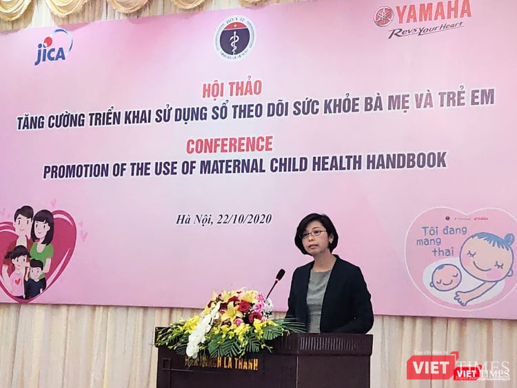 Bà Iwama Nozomi – Phó Trưởng Đại diện JICA tại Việt Nam (Ảnh: Minh Thuý)