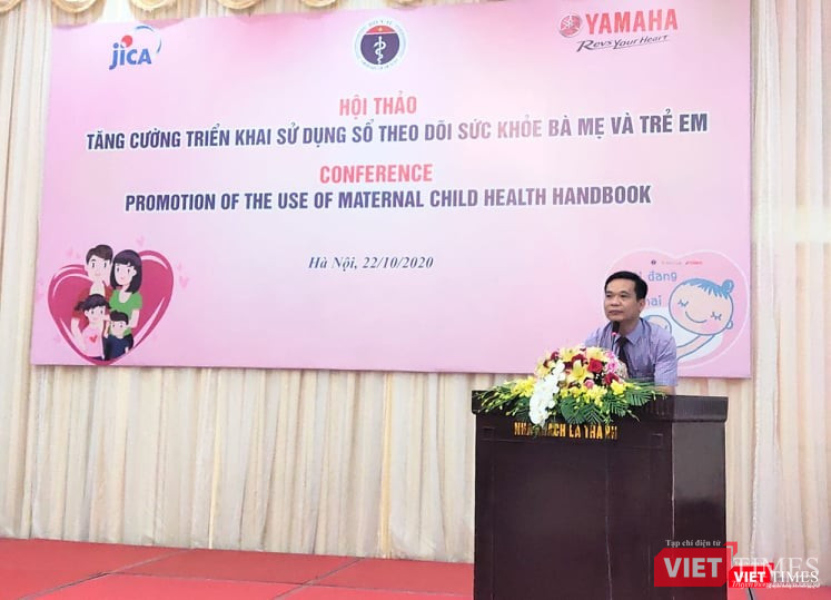 TS. Trần Đăng Khoa – Phó Vụ trưởng Vụ Sức khoẻ Bà Mẹ - Trẻ em, Bộ Y tế (Ảnh: Minh Thuý)