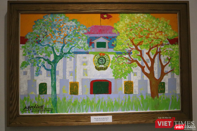 "Tổng Liên đoàn Lao động Việt Nam" (Ảnh: Minh Thuý)