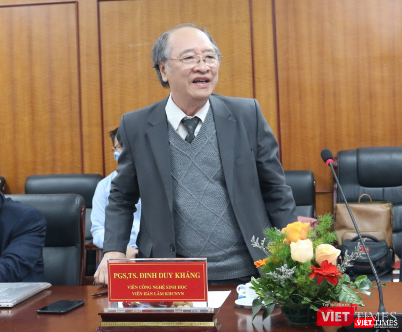 Theo PGS.TS. Đinh Duy Kháng, bộ kit xét nghiệm phải đảm bảo tính chính xác (Ảnh - Minh Thuý) Theo PGS.TS. Đinh Duy Kháng, bộ kit xét nghiệm phải đảm bảo tính chính xác (Ảnh - Minh Thuý)