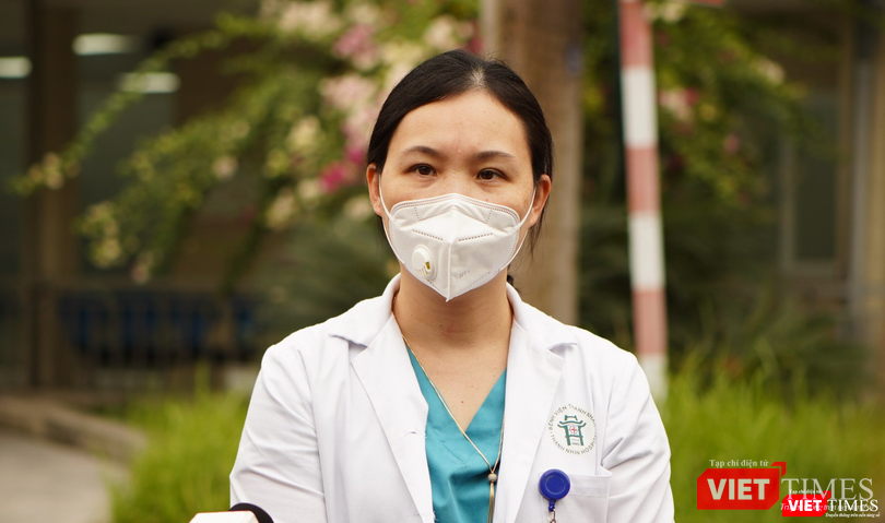 ThS.BS. Nguyện Thu Hường - Trưởng Đơn nguyên chống dịch COVID-19, BV Thanh Nhàn (Ảnh - Minh Thuý) ThS.BS. Nguyện Thu Hường - Trưởng Đơn nguyên chống dịch COVID-19, BV Thanh Nhàn (Ảnh - Minh Thuý)
