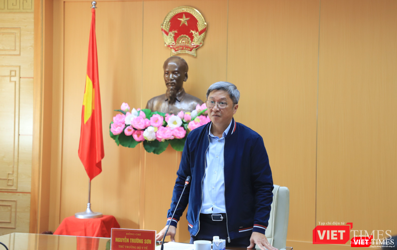 Thứ trưởng Bộ Y tế Nguyễn Trường Sơn (Ảnh - Minh Thuý)