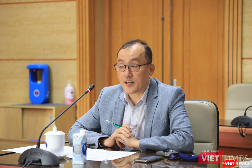 TS. Kidong Park – Trưởng đại diện WHO tại Việt Nam (Ảnh - Minh Thuý)