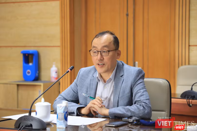 TS. Kidong Park – Trưởng đại diện WHO tại Việt Nam (Ảnh - Minh Thuý)