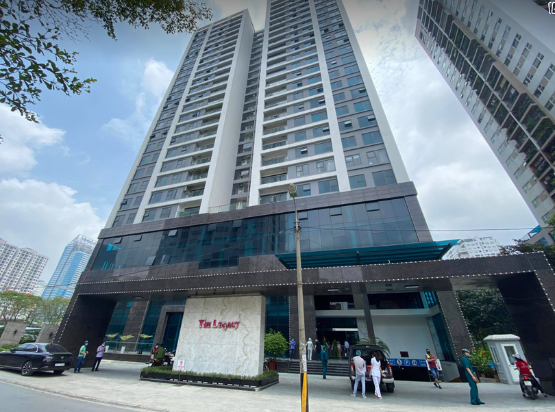 Chung cư Legacy ở quận Thanh Xuân (Ảnh - Hoàng Anh) 
